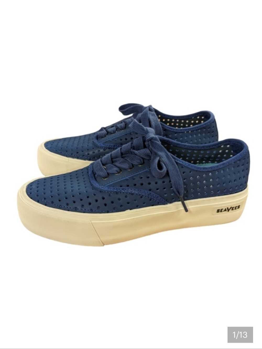 SeeVees Legend Sneaker Platform Portal Nubuck Leather Sneaker Size 9